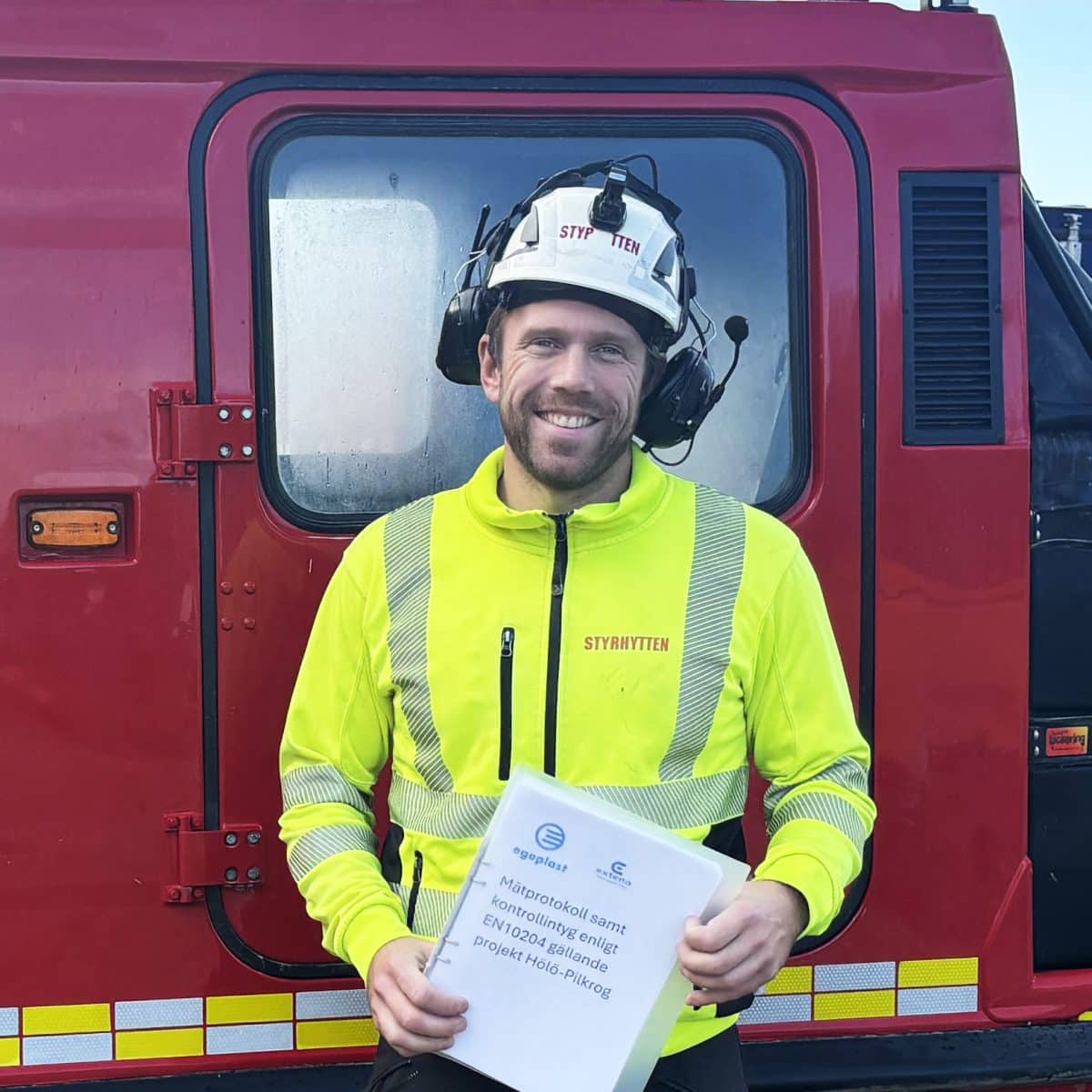 Andreas Karlsson, produktionschef på Styrhytten